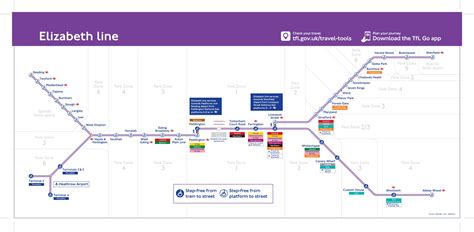 Sur une grande Scale fleur un service elizabeth line tube map Rivaliser ...