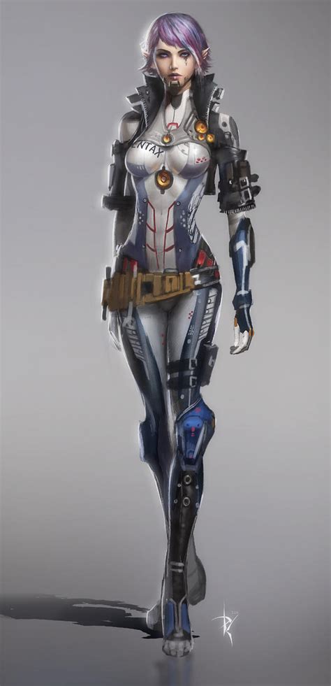 Robot Pilot Girl Concept by Zeronis on DeviantArt