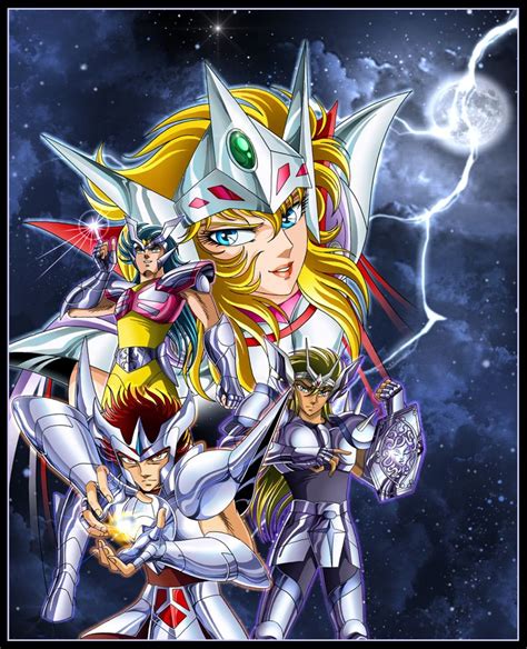 Silver Saints by Juni-Anker on deviantART | Saint seiya, Saints, Manga games