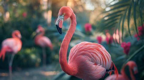 Flamingo Wallpaper (Adorable creatures, Cute animals) #4552