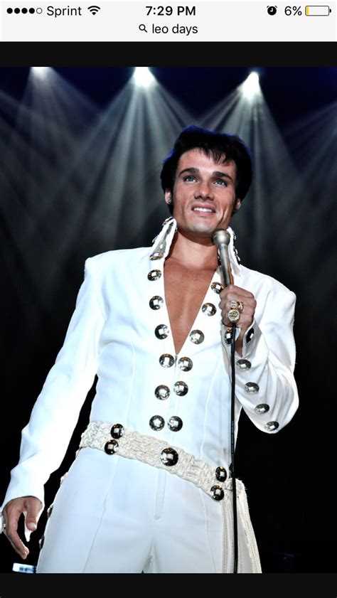 Leo days in my eyes is the best elvis impersonator out there | Elvis impersonator, Elvis, Fashion