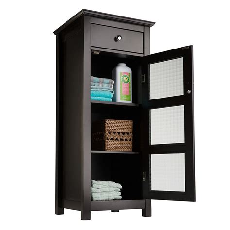 Elegant Home Fashions Chesterfield Floor Cabinet | Bathroom floor cabinets, Elegant home ...