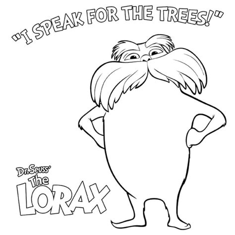 Lorax Coloring Pages – Printable Coloring Pages