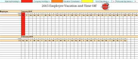 Employee Vacation Accrual Template Awesome Employee Time F Tracking ...