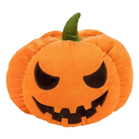 Jack-O-Lantern Pumpkin Plush Toy, Halloween Stuffed Doll, Pillow Cushion Gift for Kids & Party ...