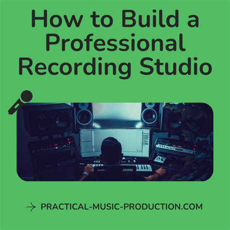 How To Build A Professional Recording Studio | Ultimate Tips