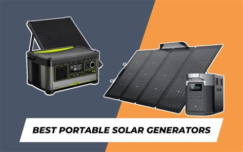 Best Portable Solar Generators - bloomcentre.com