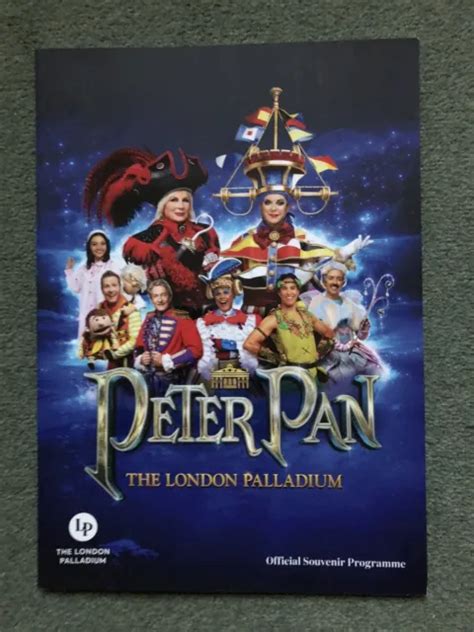 PETER PAN LONDON PALLADIUM PANTO 2023-24 Large BROCHURE. Freepost £15.00 - PicClick UK