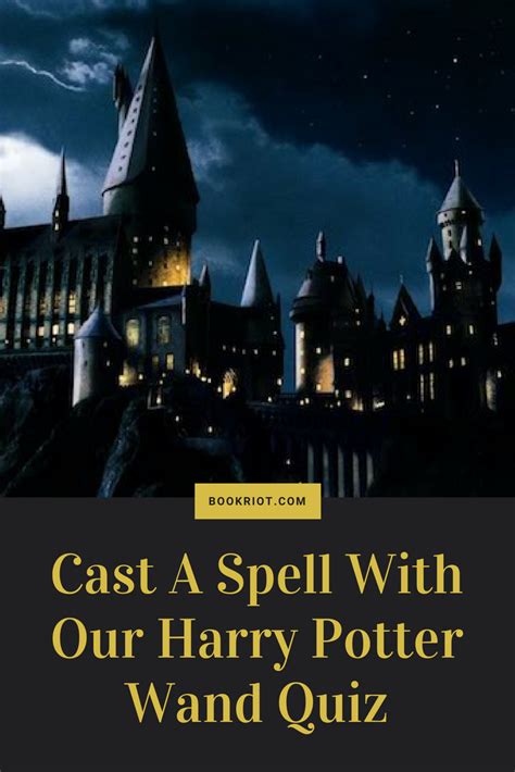 What Would You Wield? Cast A Spell With Our Harry Potter Wand Quiz ...