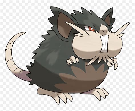 Alolan Raticate Pokédex , Png Download - Pokemon Alolan Raticate, Transparent Png - vhv