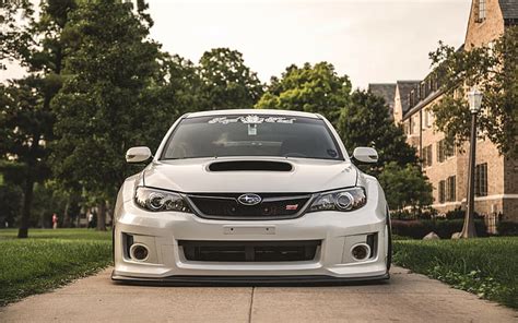 HD wallpaper: Subaru, Impreza, WRX, STi Stance, white subaru wrx, Rotiform | Wallpaper Flare