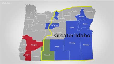 Greater Idaho: three more Oregon Counties vote | ktvb.com