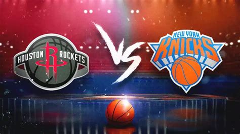 Rockets vs. Knicks prediction, odds, pick, how to watch - 1/17/2024