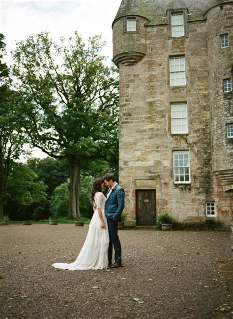 Romantic and Regal Scottish Wedding Inspiration at Kellie Castle ...