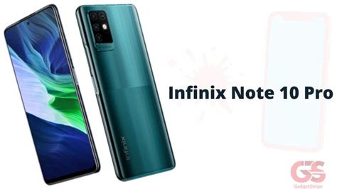 Infinix Note 10 Pro - Full Specifications & Price in Nigeria - GadgetStripe