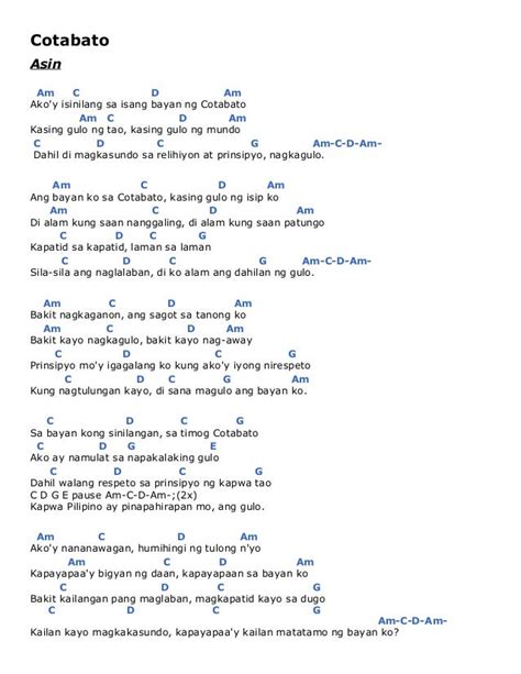 Your Song Lyrics And Chords Parokya Ni Edgar - Sheet and Chords Collection