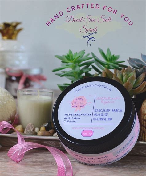 Dead Sea Salt Scrub – RCDCessentials