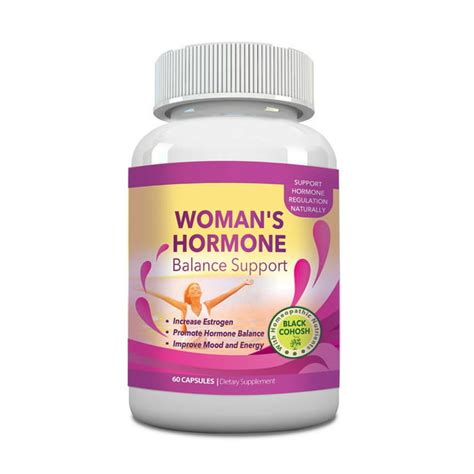 Totally Products Woman's Hormone Body Balance and Menopause Support 1375mg Natural Herbal ...