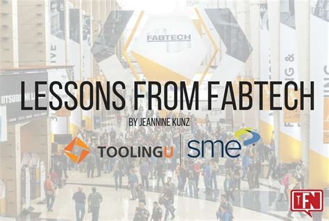 Lessons from FABTECH