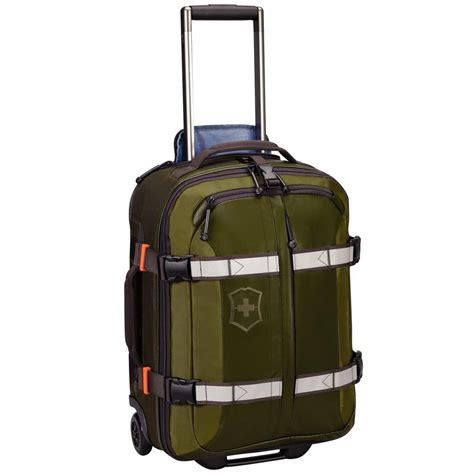 Victorinox Swiss Army CH-97 2.0 Pine 20-Inch Expandable Wheeled Carry-On Upright Luggage - Free ...