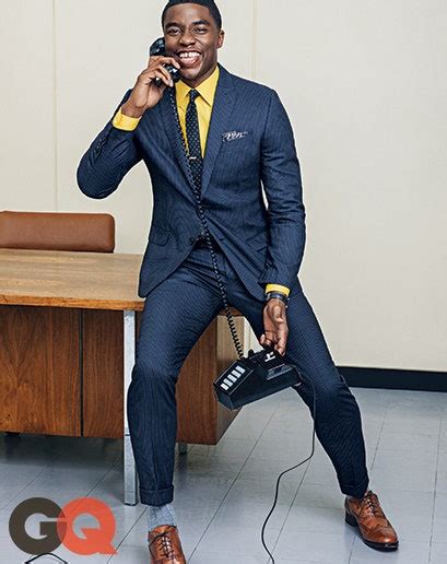 Let Chadwick Boseman Show You How to Look Great in Your 30s Photos | GQ