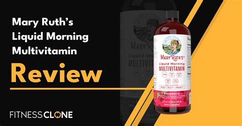 Mary Ruth’s Liquid Morning Multivitamin Review