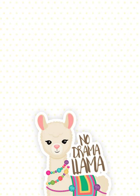 Download No Drama Llama Wallpaper | Wallpapers.com