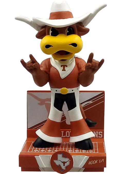 Texas Longhorns Highlight Series Mascot Bobblehead - BLACK