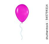 Balloon Purple Clip Art Free Stock Photo - Public Domain Pictures