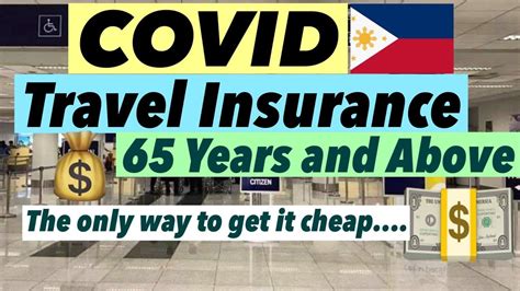 COVID TRAVEL INSURANCE FOR FOREIGN SENIORS TRAVELING TO PHILIPPINES - YouTube