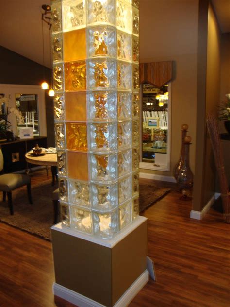 Glass Block Column | Innovate Building Solutions Blog - Bathroom, Kitchen, Basement Remodeling ...