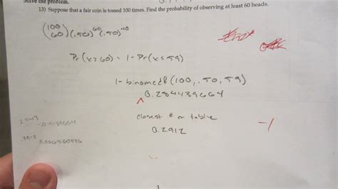 Probability of 100 coin tosses - Mathematics Stack Exchange