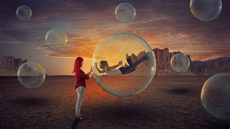 Magic Bubble Photoshop Manipulation - BaponCreationz