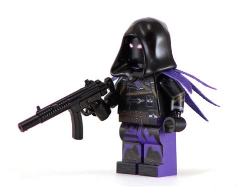 RAVEN Custom Printed & Inspired Lego Fortnite Minifigure | Atlanta Brick Co