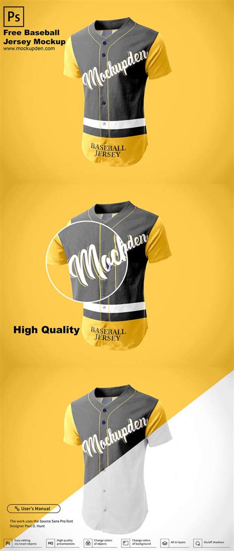 Jersey Mockup | 40+ Free Fabulous Jersey PSD Templates - New Addition