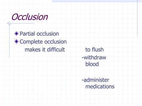 SOLUTION: Complications of central venous catheters and nursing management presentation - Studypool