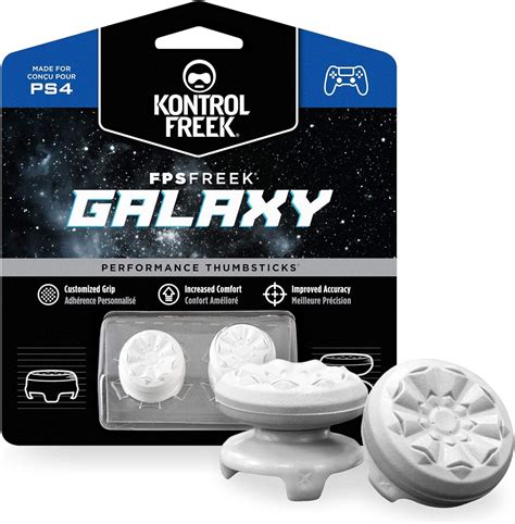 KontrolFreek FPS Freek Galaxy Bianco per PlayStation 4 (PS4) Controller | Levette Performance ...