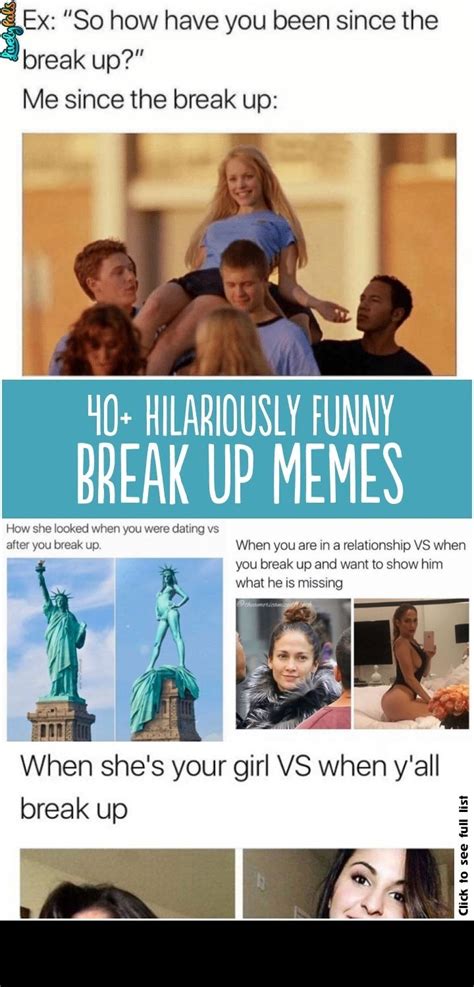 20+ Hilarious Funny Breakup Memes - Factory Memes