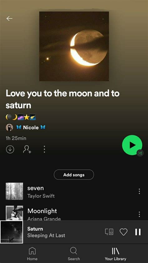 Moon playlist | Playlist, Spotify playlist, Songs