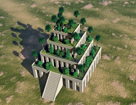 Hanging Gardens of Babylon | History, Map, & Pictures | Britannica