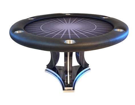 New York Round Poker Table | Poker Table USA