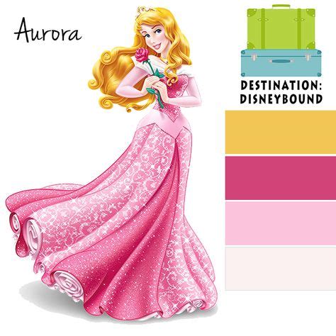 Disney Princess And Their Colors