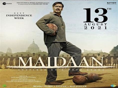 Ajay Devgn's 'Maidaan' to hit theatres in 2021 | Entertainment