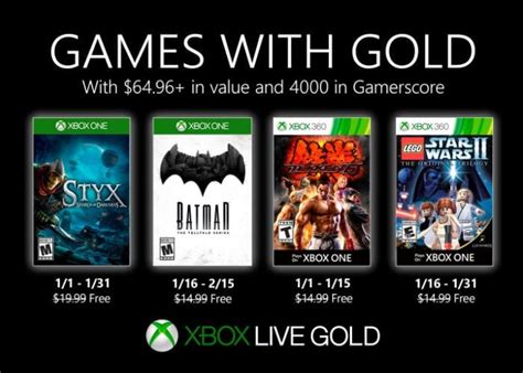 Free Xbox games with Gold for January 2020 confirmed - Geeky Gadgets - Flipboard