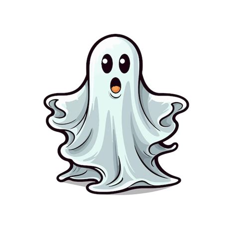 Premium Vector | Hand drawn cartoon ghost illustration