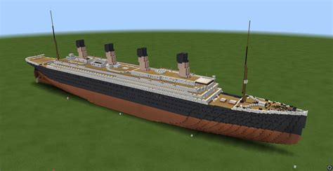 RMS Titanic 1912 1:1 Scale Minecraft Map