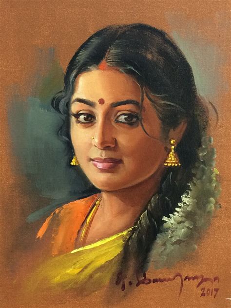 indian oil painting