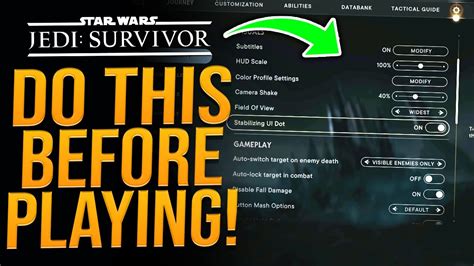 Star Wars Jedi: Survivor - Best Settings For Gameplay & Graphics - DO ...