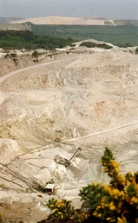 China Clay mining, St Austell 1992 | The lunar landscape | Sludge G | Flickr