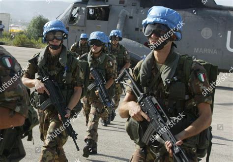 Unifil Italian Troops On Ground After Editorial Stock Photo - Stock ...